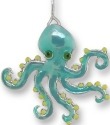 Zarah Co Jewelry 0110Z1P Calypso Octopus Pendant on Chain