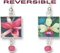 Zarah Co Jewelry 0702G1 Orchid Bliss Earrings