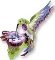 Zarah Co Jewelry 0702Z2 Amethyst Hummingbird Pin