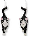 Zarah Co Jewelry 0704Z1 Socks the Cat Earrings