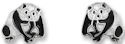Zarah Co Jewelry 0705Z1 Panda Earrings
