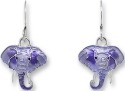 Zarah Co Jewelry 0709Z1 Little Elephant Earrings