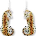 Zarah Co Jewelry 0710Z1 Cheetah Earrings