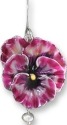Zarah Co Jewelry 0903Z1P Pansy and Pearl Pendant