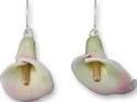 Zarah Co Jewelry 0905Z1 Blushing Calla Lily Earrings