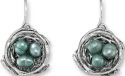 Zarah Co Jewelry 0907Z1 Nesting Pearls Earrings