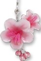 Zarah Co Jewelry 0909Z1P Cherry Blossoms Earrings