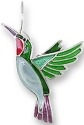 Zarah Co Jewelry 1302Z1P Hummingbird Pendant on Chain