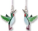 Zarah Co Jewelry 131801 Hummingbird Earrings