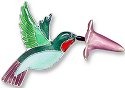 Zarah Co Jewelry 131902 Hummingbird Pin Brooch