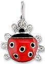 Zarah Co Jewelry 134808 Spotted Ladybug Charm