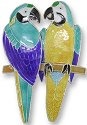 Zarah Co Jewelry 136002 Blue and Gold Macaw