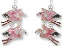 Zarah Co Jewelry 136101 Pink Flamingos