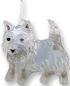Zarah Co Jewelry 1908Z1P Westie West Highland Terrier Dog Pendant on Chain