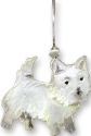 Zarah Co Jewelry 198001P Westie West Highland Terrier Dog Pendant on Chain