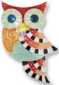 Zarah Co Jewelry 2007Z2 Owl Radiance Pin