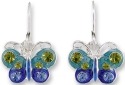 Zarah Co Jewelry 2014Z1 Crystal Butterfly Earrings