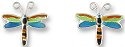 Zarah Co Jewelry 204101 Jungle Dragonfly Earrings