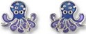 Zarah Co Jewelry 2104Z1 Octopus Post Earrings