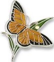 Zarah Co Jewelry 2105Z1 Monarch Butterfly Earrings