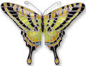 Zarah Co Jewelry 2106Z2P Tiger Swallowtail Pendant on Chain
