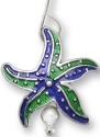 Zarah Co Jewelry 2107Z1P Little Starfish Pendant on Chain