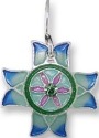 Zarah Co Jewelry 2111Z1P Croix Pendant on Chain