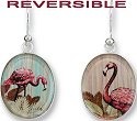 Zarah Co Jewelry 2115G1 Flamingo Fling Earrings