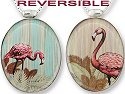 Zarah Co Jewelry 2115G7 Flamingo Fling Necklace