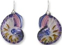 Zarah Co Jewelry 2121Z1 Nautilus Shell Earrings
