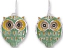 Zarah Co Jewelry 2123Z1 Baby Hoot Owl Earrings