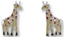 Zarah Co Jewelry 2125Z1 Giraffe Post Earrings