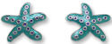 Zarah Co Jewelry 2142Z1 Starfish Earrings