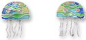 Zarah Co Jewelry 2152Z1 Jellyfish Post Earrings