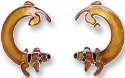 Zarah Co Jewelry 2157Z1 Dachshund Dog Post Earrings