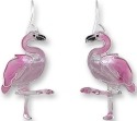 Zarah Co Jewelry 2159Z1 Caribbean Flamingo Earrings