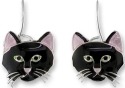 Zarah Co Jewelry 2163Z1 Cat Earrings