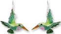 Zarah Co Jewelry 2166Z1 Little Hummingbird Earrings