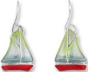 Zarah Co Jewelry 2167Z1 Little Sailboat Earrings