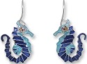 Zarah Co Jewelry 2169Z1 Little Seahorse Earrings
