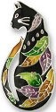 Zarah Co Jewelry 2701Z2 Time to Leave Cat Pin Brooch