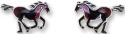 Zarah Co Jewelry 2705Z1 Stallion Horse Earrings