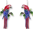 Zarah Co Jewelry 2907Z1 Greenwing Macaw Earrings