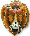 Zarah Co Jewelry 291202 Lion Head Pin Brooch