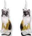 Zarah Co Jewelry 2912Z1 Snowshoe Siamese Cat Earrings