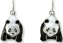 Zarah Co Jewelry 292001 Giant Panda Earrings