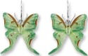 Zarah Co Jewelry 2924Z1 Luna Moth Butterfly Earrings