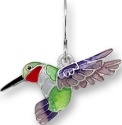 Zarah Co Jewelry 2925Z1P Hummingbird Dangle Pendant