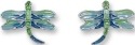 Zarah Co Jewelry 2926Z1 Dragonfly Post Earrings