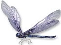 Zarah Co Jewelry 299702 Blue Dragonfly Pin Brooch